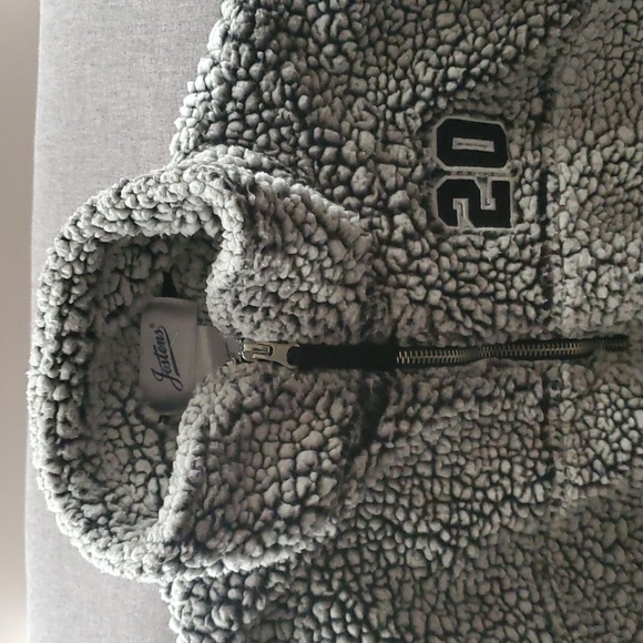Jostens 20 1/4 quarter zip pull pullover comfy fleece fluff top - Picture 4 of 11
